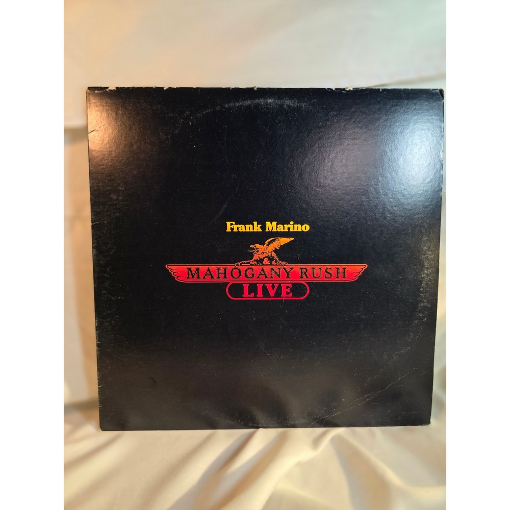 Frank Marino Mahogany Rush Live Vinyl LP 1978 Columbia PC 35257 Hard Rock